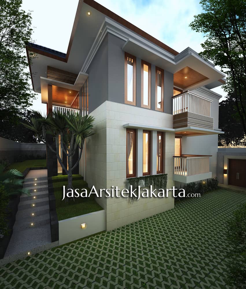 Desain Rumah Luas 430 M2 Pak Hoki Ambon Jasa Arsitek Jakarta