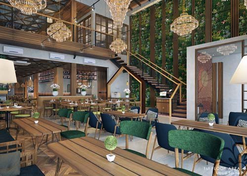 Desain Interior Restaurant Ubud Spice