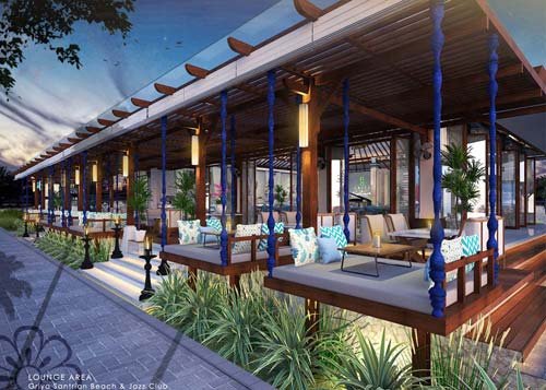 Desain Interior Restaurant Hotel Griya Santrian