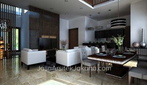 Desain interior living room