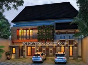 Desain GuestHouse 10 Kamar Bp Erwin Jakarta