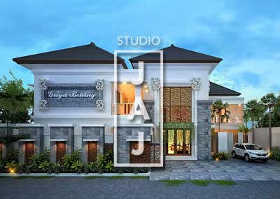 Desain Guesthouse 12 Kamar Bp Bambang di Bogor