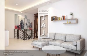 Desain Interior Bapak Eko di Bandung Ruang Keluarga