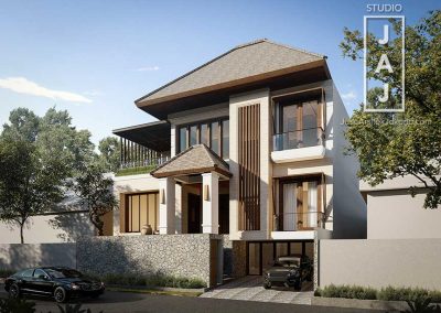 Finished Rumah 3 Lantai 645 m2 Bali Modern “The Kampono House #2”
