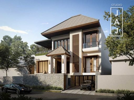 Finished Rumah 3 Lantai 645 m2 Bali Modern “The Kampono House #2”