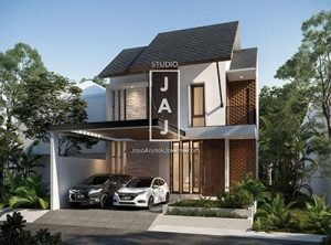Desain Rumah 3 Lantai 200m2 Ibu Rosita di Jakarta Timur 02