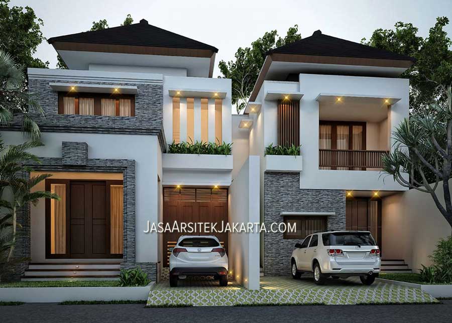  Desain  rumah  280 m2 330 m2 Bp Erik Jasa Arsitek jakarta