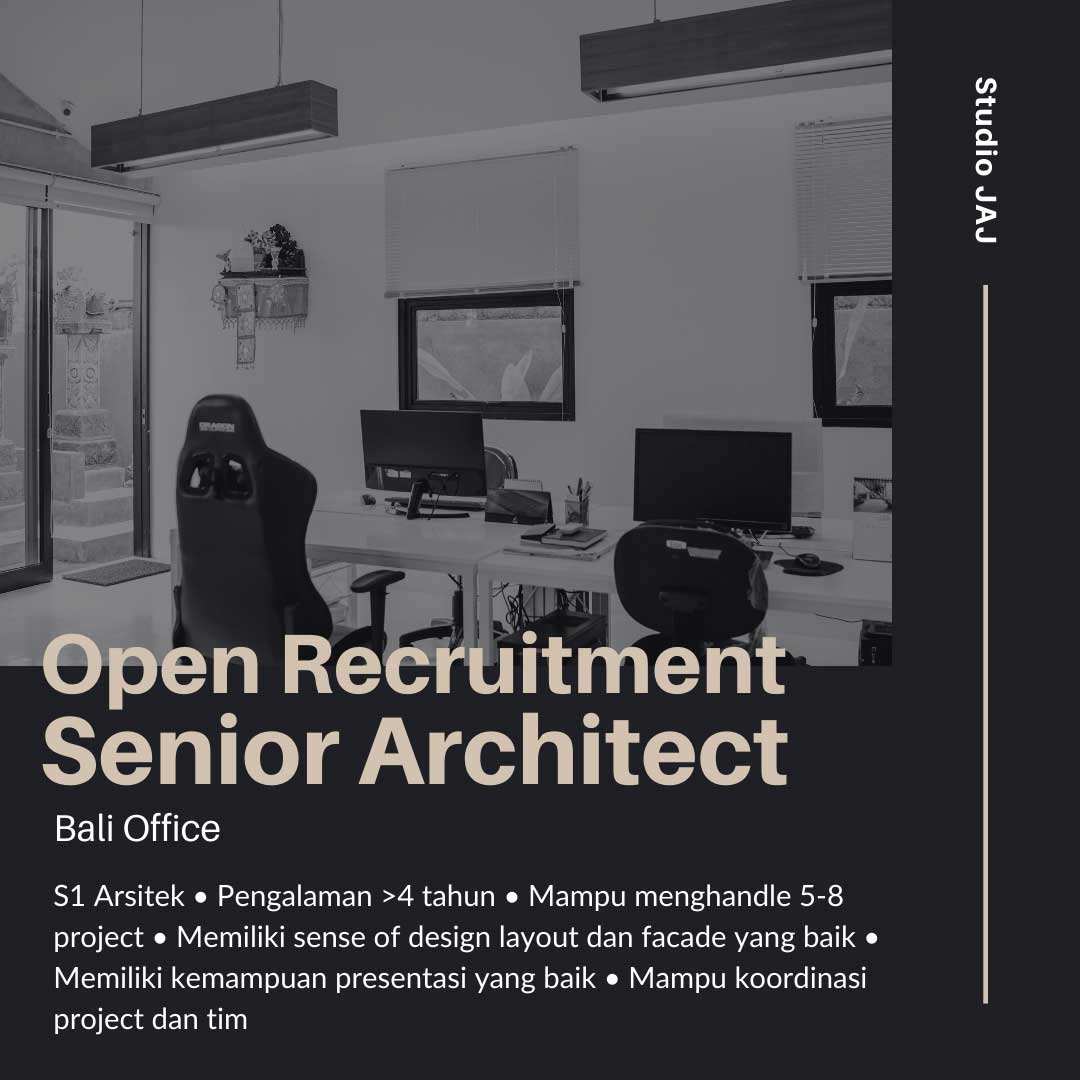 open-recruitment-senior-Arsitek-Studio=JAJ