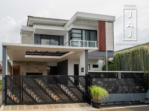 Desain Rumah Tinggal 2 Lantai Luas 200m2 ibu Dian Jakarta Timur